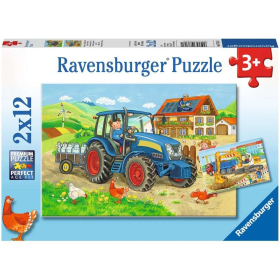 Ravensburger Baustelle und Bauernhof