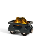 BRIO Light Up Gold Wagon