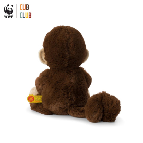 WWF Plüschtier Affe Mago, braun, 29 cm