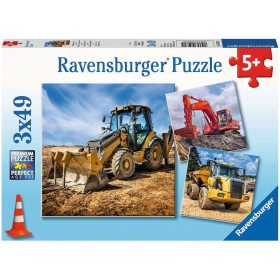 Ravensburger Baufahrzeuge im Einsatz