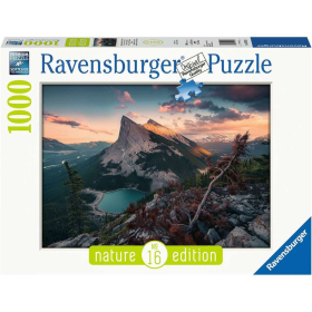 Ravensburger Abends in den Rocky Mountains