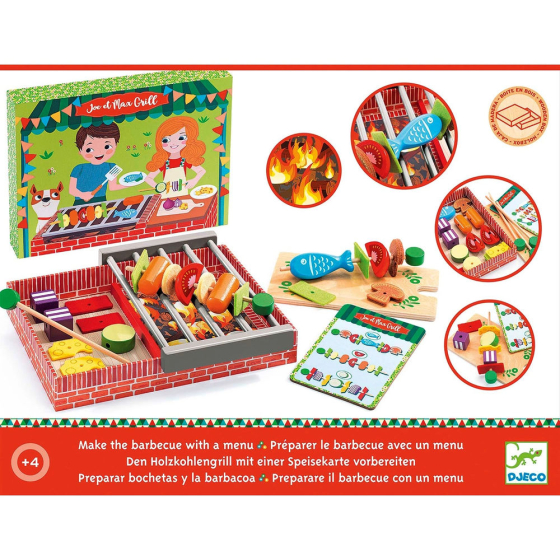 Djeco Rollenspiel Joe et Max Grill