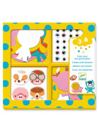 Djeco Stickerbilder Tiere