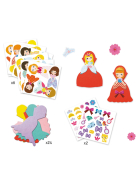 Djeco Stickerbilder Prinzessin