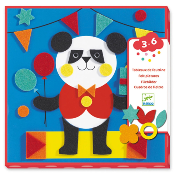 Djeco Filzbilder Tiere