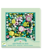 Djeco Holzperlen Blumen