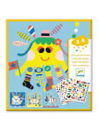 Djeco Sticker und Basteln Meerestiere