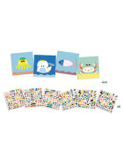 Djeco Sticker und Basteln Meerestiere