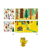 Djeco Geschichten mit Sticker Zauberwald