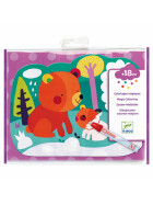 Djeco Wassermalen Wald