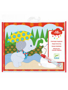 Djeco Wassermalen Draussen verstecken