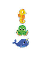 Erstes Puzzle Im Meer, 4/6/9 Teile