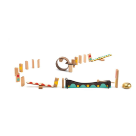 Djeco Kettenreaktionsspiel Zig & Go, 25 Teile