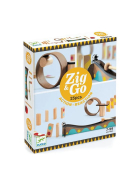 Djeco Kettenreaktionsspiel Zig & Go, 25 Teile