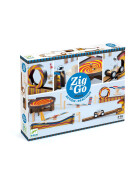 Djeco Kettenreaktionsspiel Zig & Go, 45 Teile