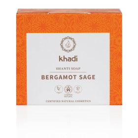 khadi Bergamot Sage Shanti Soap, 100 g