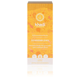 khadi Pflanzenhaarfarbe Sonnenblond, 100 g