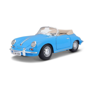 Porsche 356B Cabriolet 1961, 1:18, blau