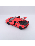 Bburago Lamborghini Aventador LP 750-4 SV 1:24, rot