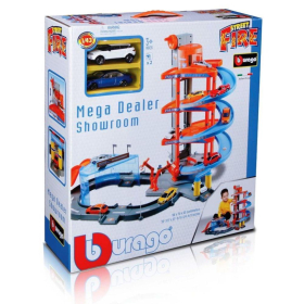 Bburago Parkgarage Street Fire Mega Dealer Showroom, 1:43