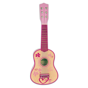 Bontempi Gitarre 6 Saiten, pink, 55 cm
