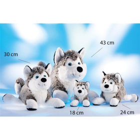 Schaffer-Plüschtier Polarhund Husky, 24 cm