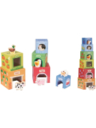 Spielba Stapelturm mit Holztiere