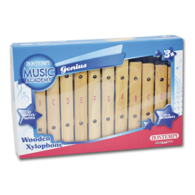 Bontempi Xylophon mit 12 Holzplättche, 35 cm