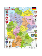 Larsen Puzzle Deutschland Politisch, 70 Teile