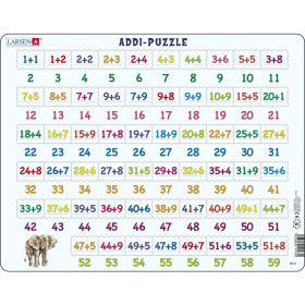 Larsen Puzzle Addi-Puzzle 58 Teile