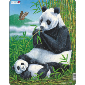 Larsen Puzzle Panda, 33 Teile
