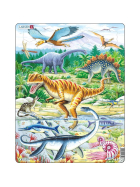 Larsen Puzzle Dinosaurier, 35 Teile