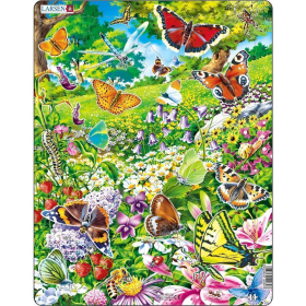 Larsen Puzzle Schmetterlinge, 42 Teile
