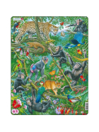 Larsen Puzzle Afrikanischer Regenwald, 32 Teile