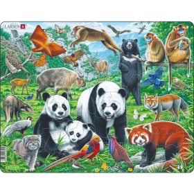 Larsen Puzzle Chinesische Tierwelt, 56 Teile