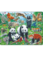 Larsen Puzzle Chinesische Tierwelt, 56 Teile