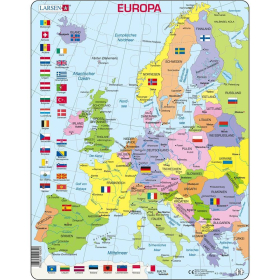 * Larsen Puzzle Europa, 48 Teile