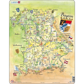 Larsen Puzzle Bayern, 80 Teile