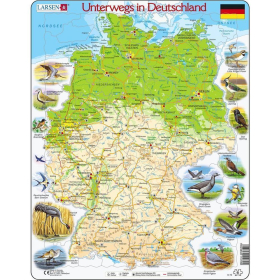 Larsen Puzzle Reisen in Deutschland, 91 Teile