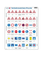 Larsen Puzzle Verkehrszeichen, 48 Teile