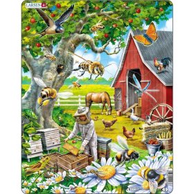 Larsen Puzzle Bienenzucht, 53 Teile
