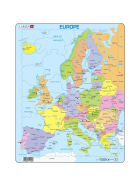 Larsen Puzzle Français Europe politique, 37 Teile