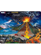 Larsen Puzzle Français Volcanos, 70 Teile