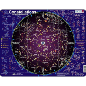 Larsen Puzzle Français Constellations, 70 Teile