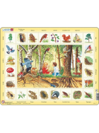 Larsen Puzzle Italiano Foresta, 48 Teile