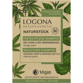 Logona Festes Pflege-Shampoo, Bio Hanf & Brennnessel,...