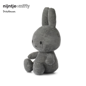 Bon Ton Toys Miffy Kordsamt grau 33 cm