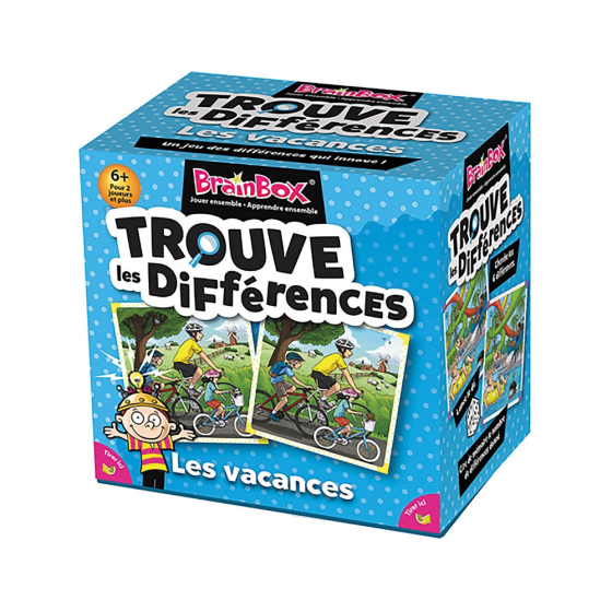 BrainBox - Trouve les différences Vacances (f)