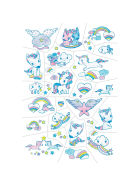 Djeco Tattoos Einh&ouml;rner