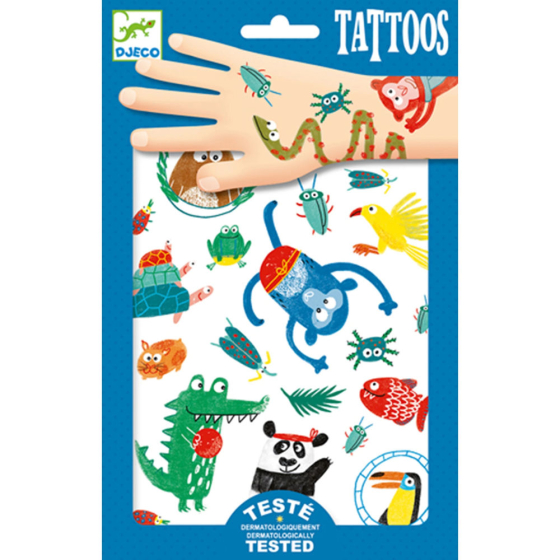 Djeco Tattoos Tiere